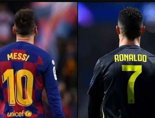 Ronaldo and Messi